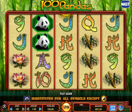 100 símbolos de pandas