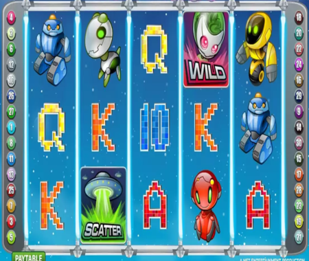 símbolos especiales Alien Robots