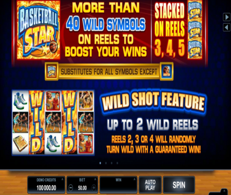 Los símbolos especiales de Basketball Star.