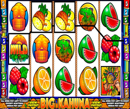 símbolos especiales Big Kahuna