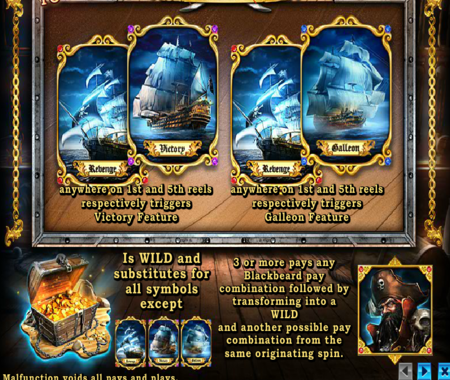 Símbolos especiales en Blackbeard's Gold