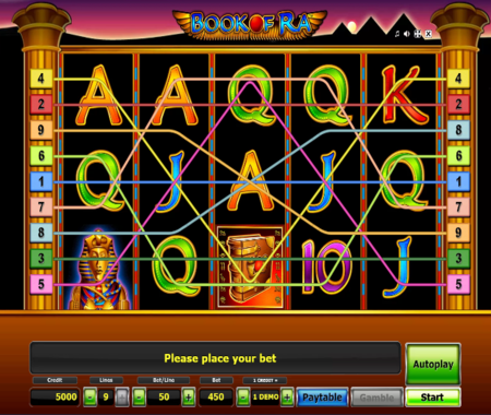 slot de BooK of Ra