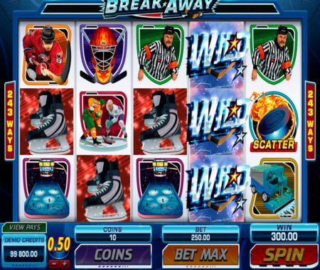 Símbolos especiales de Break Away