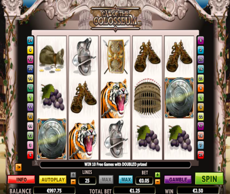 slot de Call Of The Colosseum