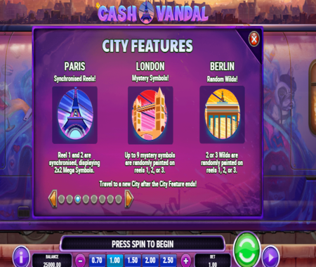 funciones Cash Vandal