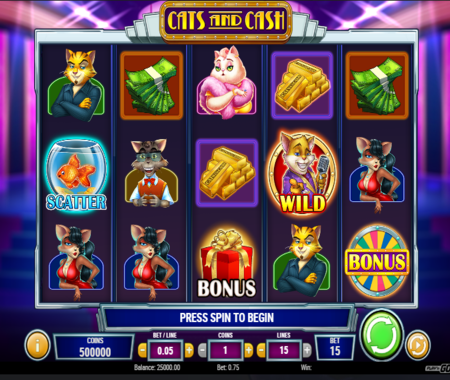 símbolos Cats and Cash