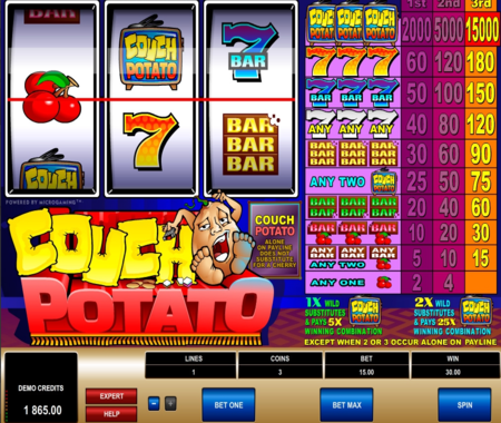 Couch Potato función especial