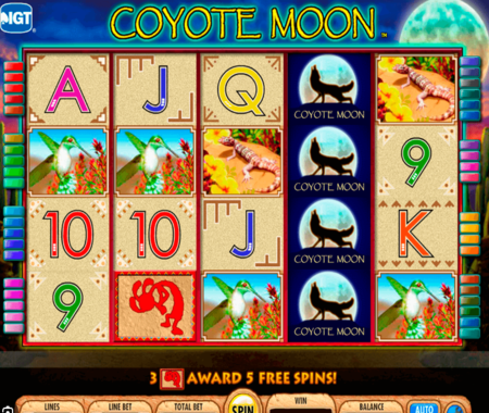 símbolos especiales de Coyote Moon