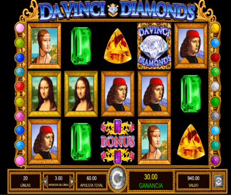 slot Da Vinci Diamonds