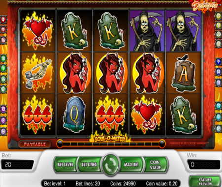 Símbolos especiales de Devils Delight