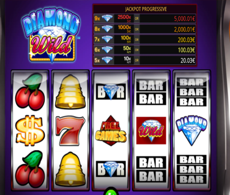 Tabla de pagos de Diamante Salvaje