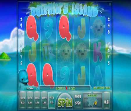 Combinación ganadora en Dolphin’s Island