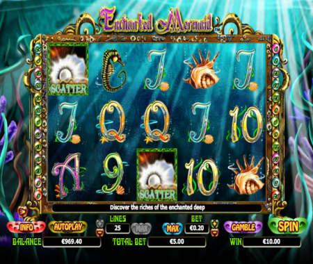 Símbolos especiales en Enchanted Mermaid