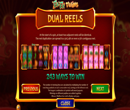 tabla de pagos Fa Fa Twins