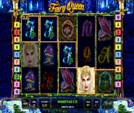 Fairy Queen símbolos especiales