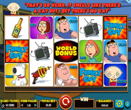 Tragaperras de Family Guy
