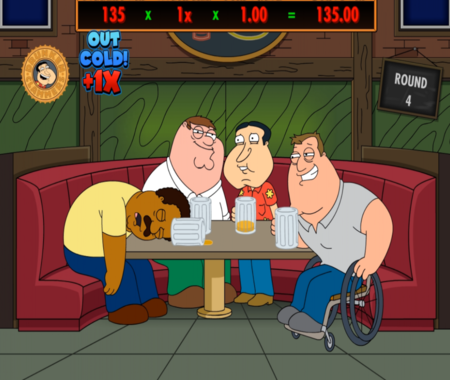 Family Guy slot función especial
