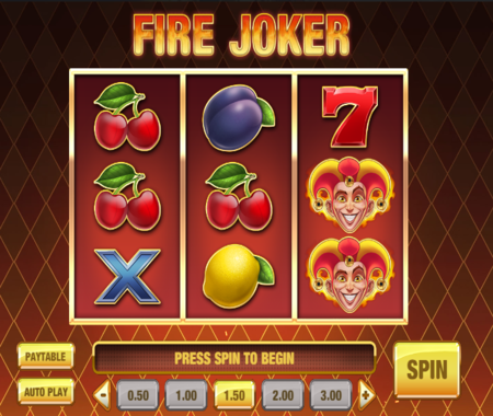 símbolos Fire Joker