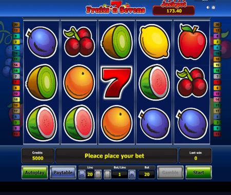 Fruits N Sevens símbolos especiales