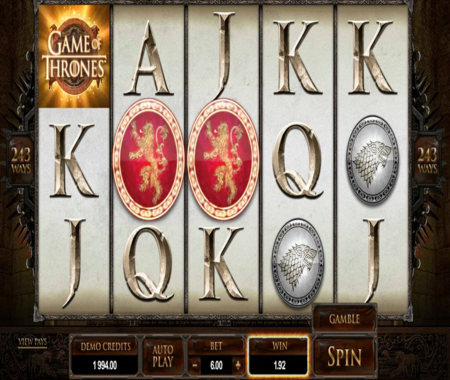 slot de Juego de Tronos