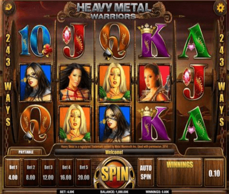 Guerreras del Heavy Metal: símbolos especiales