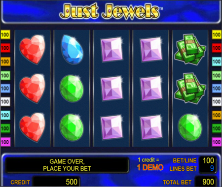 símbolos especiales Just Jewels