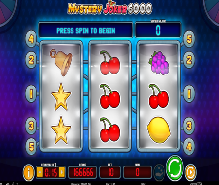 slot Joker Misterioso 6000