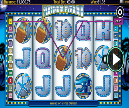 Símbolos especiales de Platinum Pyramid.