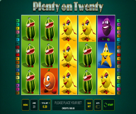 slot Plenty on Twenty