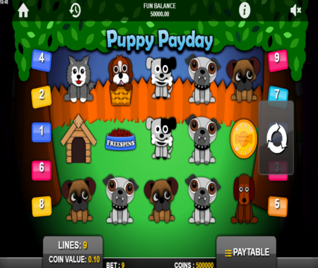 Slot de Pago de cachorros