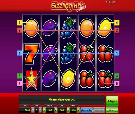 slot Sizzling Hot Deluxe