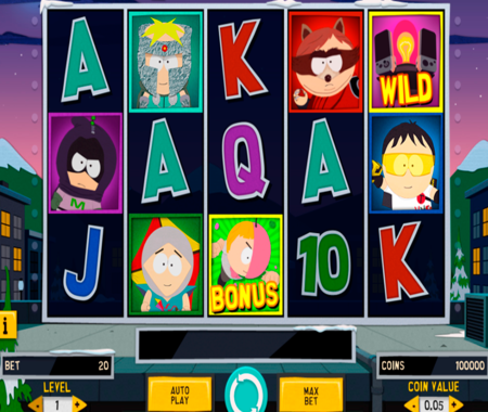 Símbolos wild de South Park Reel Chaos