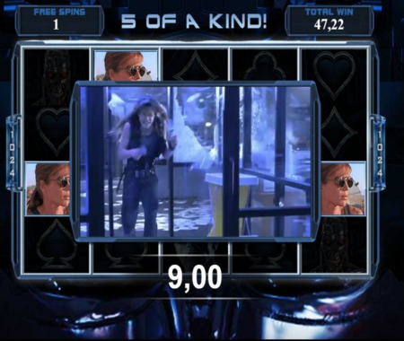 slot Terminator 2 función especial