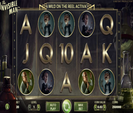 Símbolos especiales en The Invisible Man.