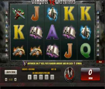 Símbolos especiales en Vampiros vs. Hombres Lobo