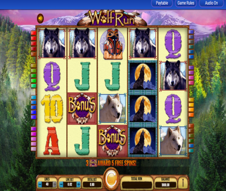 Símbolos especiales de Wolf Run