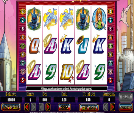 Símbolos de Wonder Woman Jackpots