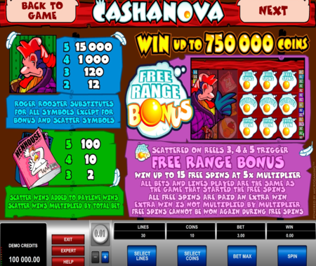 Casanova funciones especiales