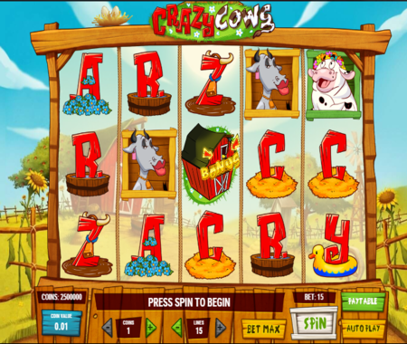 símbolos de Crazy Cows
