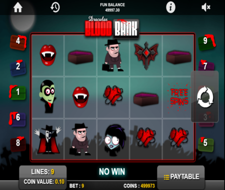 Banco de Sangre de Drácula Tragamonedas