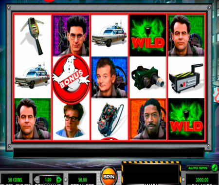 Símbolos especiales de la slot Ghostbusters