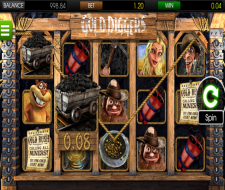 símbolos especiales de Gold Diggers