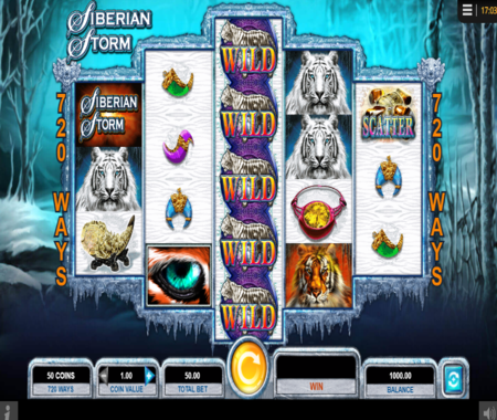 Siberian Storm símbolos especiales