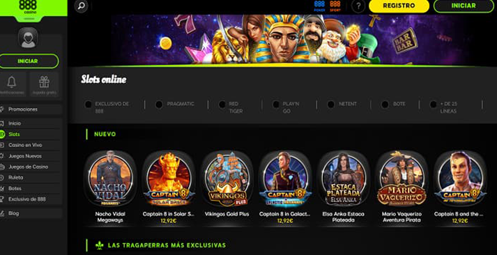 slots de 888casino