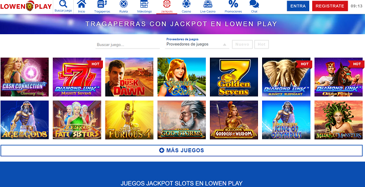 jackpots lowen play