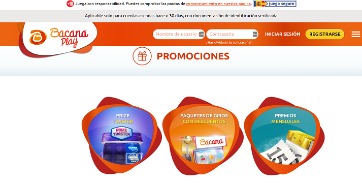 promociones de bacanaplay