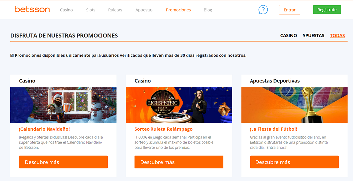 promociones betsson