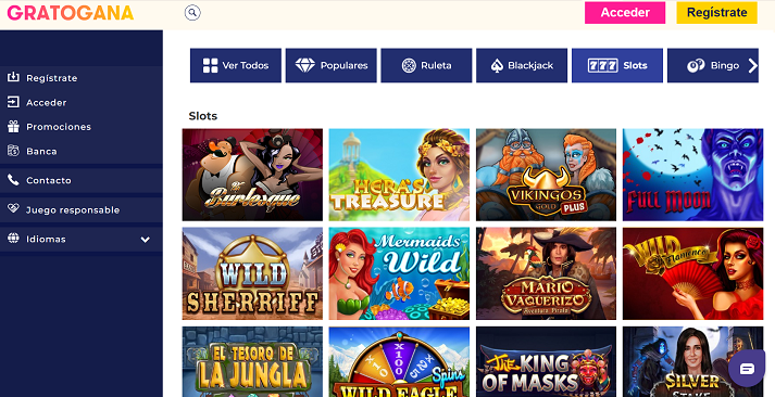 slots de gratogana