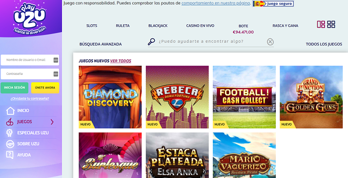 playuzu juegos nuevos