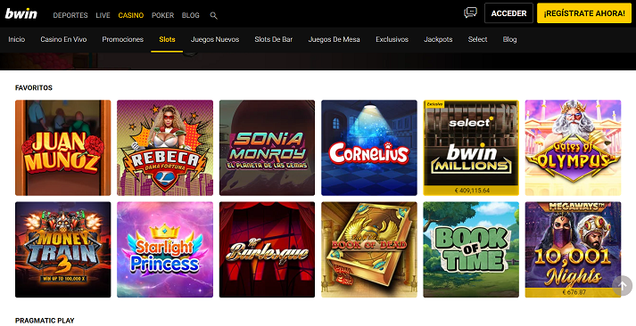 bwin slots